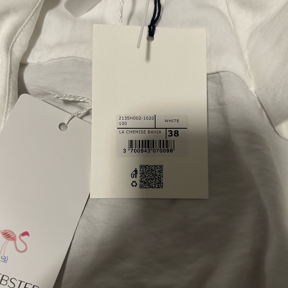 Tags for blouse